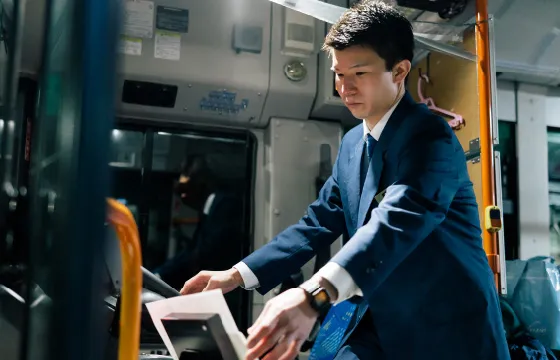 乗車業務（午前）